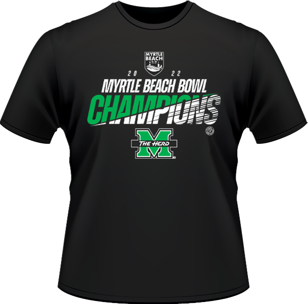 Myrtle Beach Bowl Marshall Champion Tee