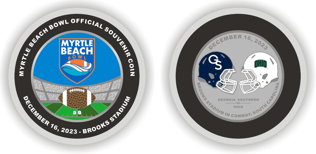 Head to Head Commemorative Flipping Coin